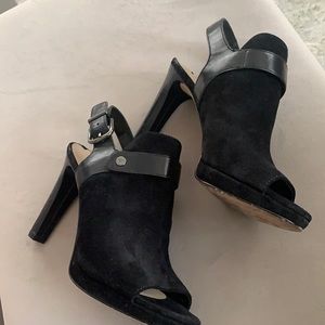 Via Spiga suede heels